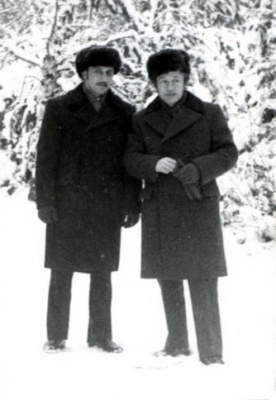 В ногинском парке. 1977 г.