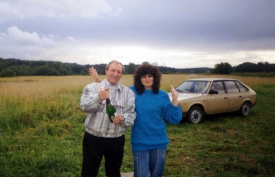 С Элиной 1998 г.