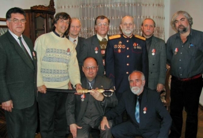 После награждения казачьей медалью 