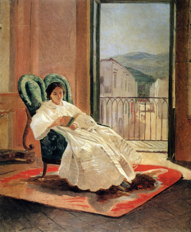 Портрет жены художника А.П. Ге. 