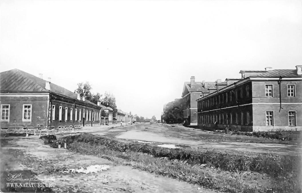 Аракчеевские  казармы  Нижегородского драгунского полка. 