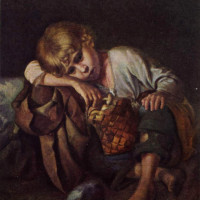 Мальчик с грибами