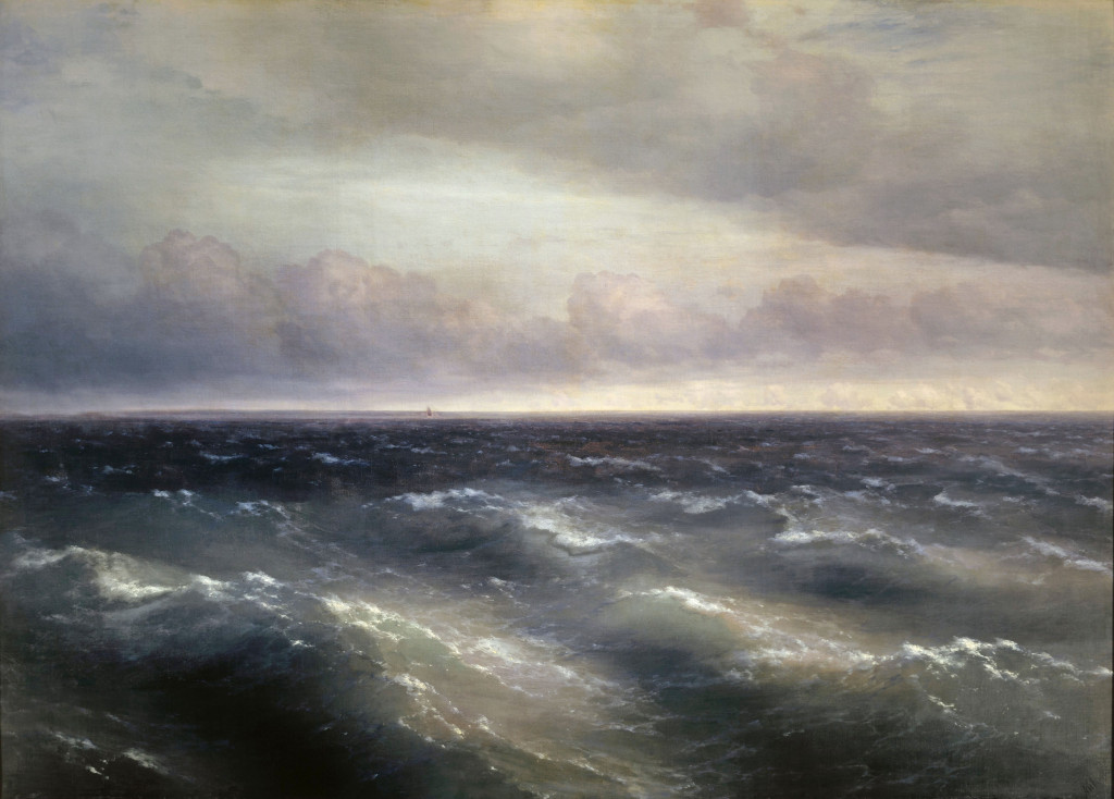 Черное море (На Черном море начинает разыгрываться буря).