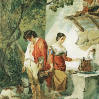 Прерванное свидание ("Вода уж чрез бежит").