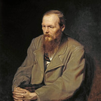 Портрет писателя Федора Михайловича Достоевского.