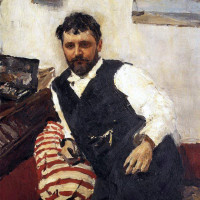 Портрет художника К. Коровина