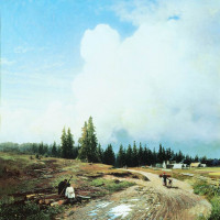 После грозы.